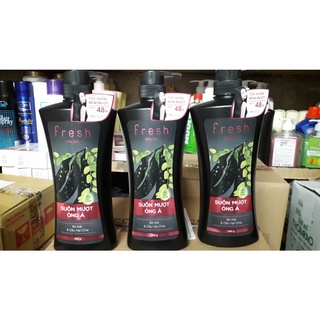 Dầu Gội Bồ Kết &amp; Dầu Hạt Chia FRESH Chai Vòi 650g (Mẫu mới)