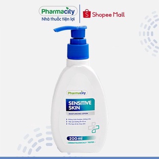 Sữa dưỡng ẩm Pharmacity Sensitive Skin Moisturizing Lotion 200ml