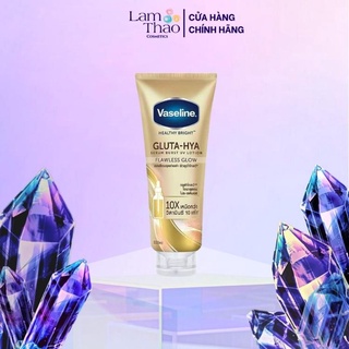 Sữa Dưỡng Thể Trắng Sáng Đều Màu Da Chống Nắng Vaseline Healthy Bright Gluta-Hya Serum Burst UV Lotion