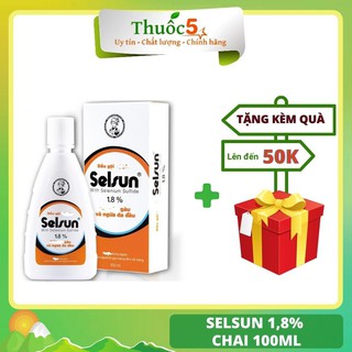 [GIÁ GỐC] Dầu Gội Cho người nhiều Gầu Selsun 1,8% (Chai 100ml)