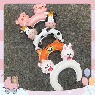Bóng phao cài tóc dễ thương 29cm mừng sinh nhật hpbd