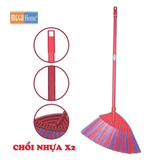 Chổi quét nhà cao cấp megahome cán inox siêu bền sạch