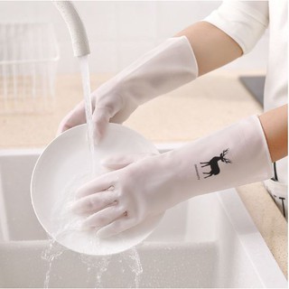 Găng Tay Con Hươu Cao Su Siêu Dai Siêu Bền