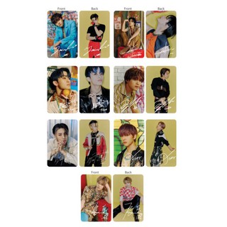 Set 7 card thẻ nhựa NCT DREAM - HOT SAUCE bo góc in 2 mặt có chữ ký