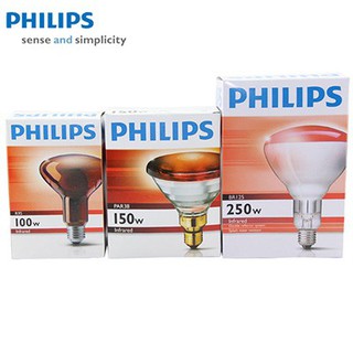 BÓNG ĐÈN HỒNG NGOẠI PHILIP 100W Y TẾ NGUYỆT ANH