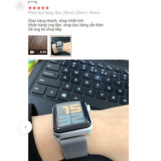 Dây Đeo Thép Chống Rỉ Apple Watch 38/40mm 42/44mm