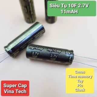 Siêu Tụ 10F 2.7V 11mAh 10F 2.7V