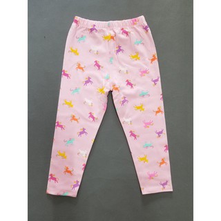 Quần legging dài bé gái in ngựa cầu vồng