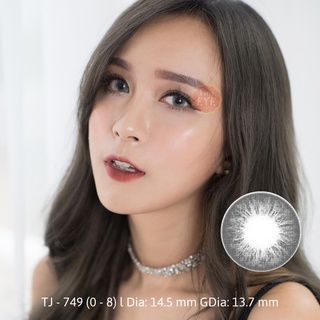 [Tặng Combo 175k] Kính Áp Tròng Tinteye Lens TJ-749 Xám Khói