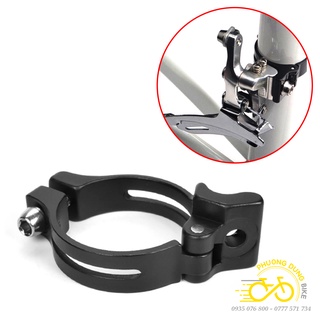 Miếng pas kẹp khung sườn gắn sang đề xe đạp 31.8mm / 34.9mm