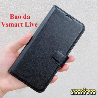 Bao da điện thoại dành cho Vsmart Live / Bao da Vsmart Live (Đen)