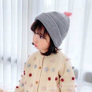 Mũ len trái tim cho bé 5 tháng - 4 tuổi