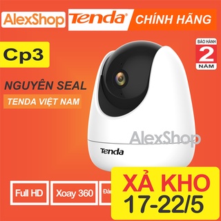 XÃ KHO  Camera Thông Minh Tenda CP3 FullHD Đàm Thoại 2 Chiều, Phát Hiện Chuyển Động, Xoay 360