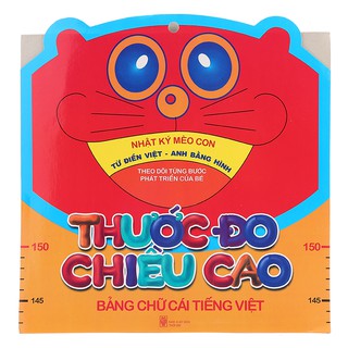 Sách - Thước Đo Chiều Cao - Bảng Chữ Cái Tiếng Việt (Trí Việt)