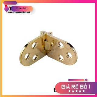 BẢN LỀ BÁN NGUYỆT VÀNG NHẠT - BỘ 2 CÁI