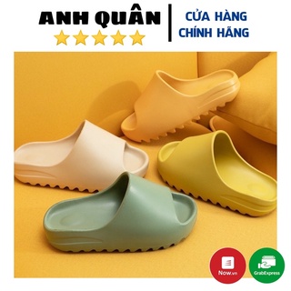 (Ảnh thật) [NAM/NỮ] Dép Bánh Mì Nam Nữ Quai Ngang ulzzang Đế Đúc 4cm Chống Trượt, Siêu Êm Thời Trang
