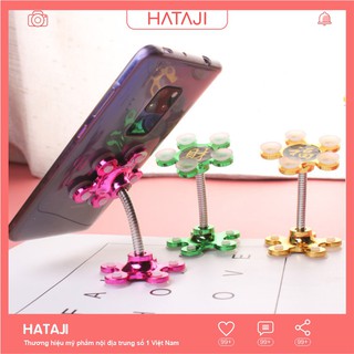 Giá đỡ điện thoại để bàn trên ô tô xe máy chân hút tiện lợi