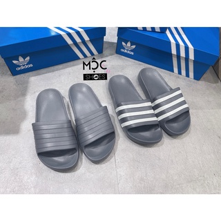 *HÀNG CHÍNH HÃNG* DÉP ADIDAS AQUA SLIDE XÁM GREY FULL HOT HIT