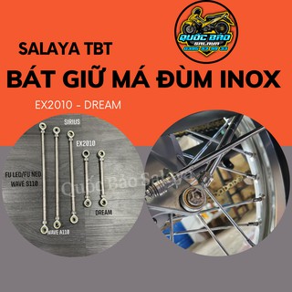 Bát giữ má đùm inox 304 lắp như zin cho ex2010 dream wave sirius future bảo hành trọn đời