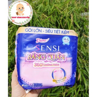 Băng đêm dạng quần Diana M-L 2 miếng/gói-5 miếng/gói
