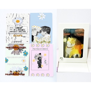 Gương gập mini hoa cúc GD GGN31 gương giấy dễ thương size nhỏ hoạt hình cute