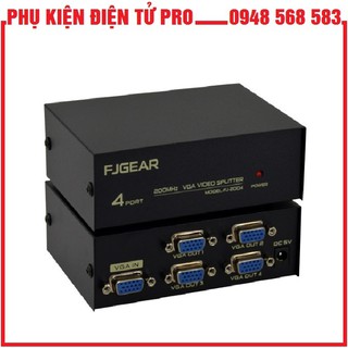 Bộ Chia Tín Hiệu Vga 1 Ra 4 Fjgear Fj-2004 (1-4)