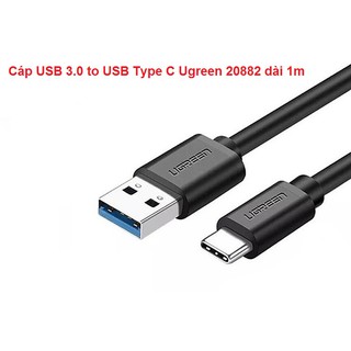 [Mã ELHA9 giảm 15% đơn 50K] Cáp USB 3.0 to USB Type C Ugreen 20882 dài 1m