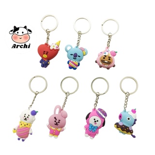 Móc khóa nhựa cứng BTS - Linh vật BTS