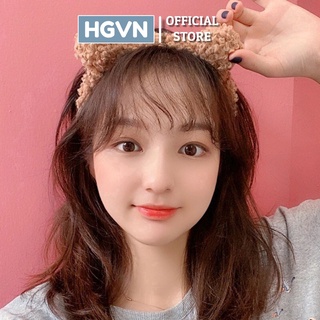 Bờm Cài Tóc Hình Tai Gấu Siêu Dễ Thương ❤
