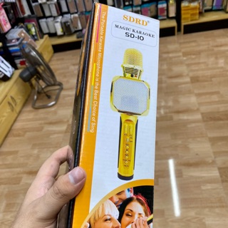 [Mã ELHACE giảm 4% đơn 300K] Mic Hát Karaoke SD-10