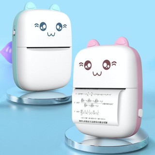 [Kho nội bộ] Máy in nhiệt mini di động Bluetooth-máy in ảnh, in tài liệu, in nhãn dán bằng giấy nhiệt mà không cần mực