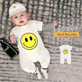 Body dài tay cho bé trai, bộ body cho bé Thanh hằng baby 5 - 13 kg