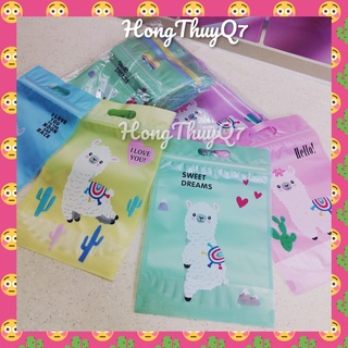 Túi Zip Hình Chú Cừu Xinh Xắn Đựng Bánh Kẹo Nougat 22cm*15.5cm, đựng Mứt Tết, Quà Tặng /10.16/- HongThuyQ7