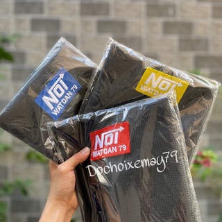 Da yên thái chữ thêu gắn mọi loại xe