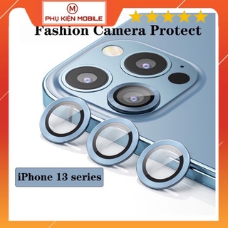 VIỀN NHÔM BẢO VỆ CAMERA ĐỦ MÀU THEO MÁY IPHONE 13MINI/13/13PRO/13PROMAX- DÁN BẢO VỆ MẮT CAMERA