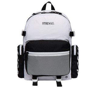 5THEWAY® /oreo/ ROCKET BACKPACK™ in WHITE/BLACK aka Balo Màu Trắng Đen