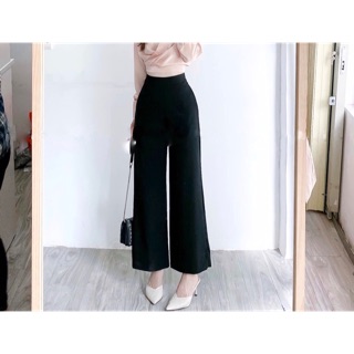 ⚡️BÁN SỈ ⚡️Quần sớ ống suông 3 màu đen,trắng,be