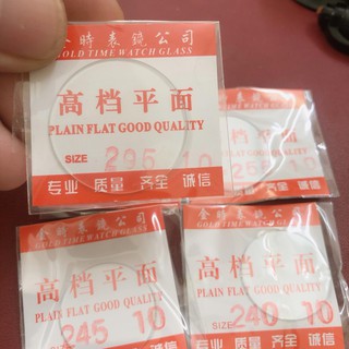 Mặt Kính Thường Dày 1.0mm Thay Cho Các Loại Đồng Hồ Size Nhỏ