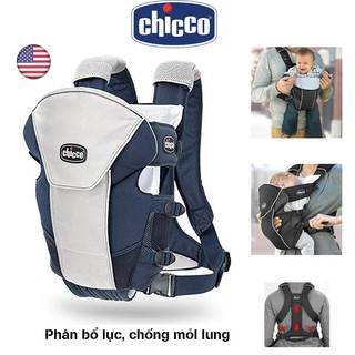 Địu Chicco chống mỏi Ultrasoft Avena với 2 cách địu cơ bản, dành cho trẻ từ 3 - 13kg