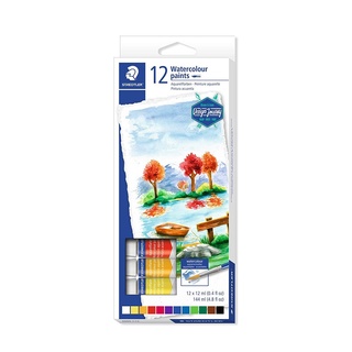 Bộ 12 màu nước hãng STAEDTLER/ 12 watercolour paints