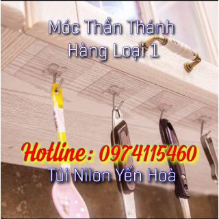 MÓC TREO ĐỒ DÁN TƯỜNG THẦN THÁNH - HÀNG CHUẨN SIÊU DÍNH KO PHẢI HÀNG FAKE LOẠI RẺ