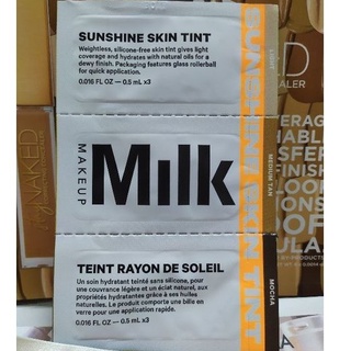[Mỹ]Sample set 3 Màu Nền Siêu Thoáng Nhẹ Milk make up Skin Tint Ở,5ml_3