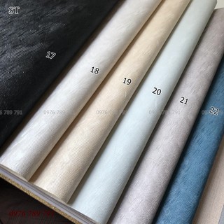 giấy dán tường trơn ST nhiều mầu sắc khổ 53cm ,giấy lụa tốt ,giá rẻ,giấy không keo