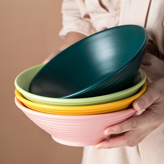 (SẴN) Bát tô sứ pastel phong cách Bắc Âu 19cm, tô phở, tô canh - Sứ cao cấp không chì