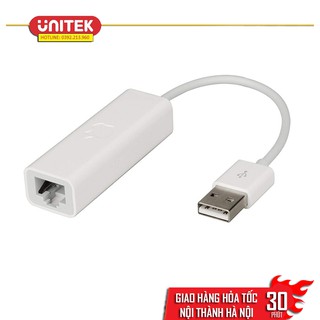 Cáp kết nối MacBook với mạng Lan qua cổng USB (Trắng)