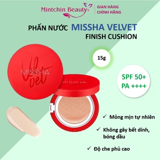 Phấn nước Missha Velvet Finish Cushion SPF50+ PA+++ 15g - MINTCHIN BEAUTY