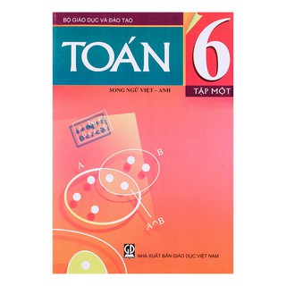 Sách Toán 6/1 Sách Giáo khoa Song ngữ Việt Anh