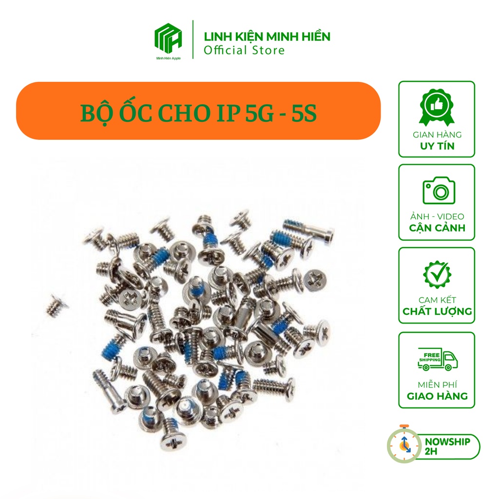 BỘ ỐC IPHONE 5, 5S