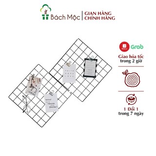 [Mã BMBAU50 giảm 7% đơn 99K] Khung Lưới Decor Treo Tường, Trang Trí Phòng Ngủ Kích Thước 35x35cm