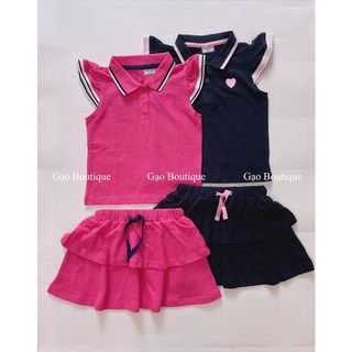 Set áo cánh tiên kèm chân váy Little maven cho bé gái 11-28kg